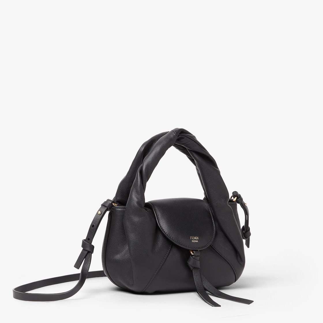 FENDI Spy Mini Black leather mini-bag - Image 3